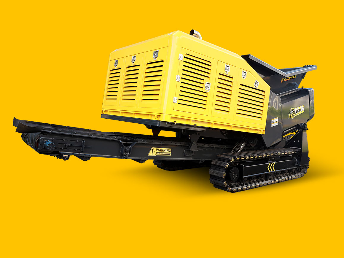 HYDRAULIC DOUBLE-SHAFT SHREDDER